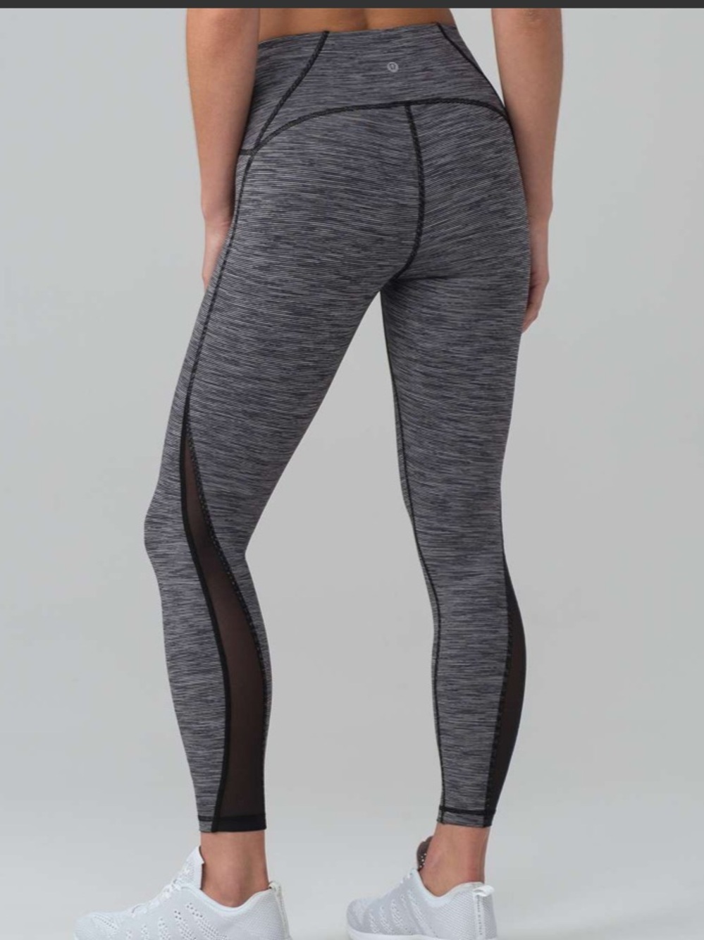 Lululemon train times 7/8 pant we are from space slate black size 6